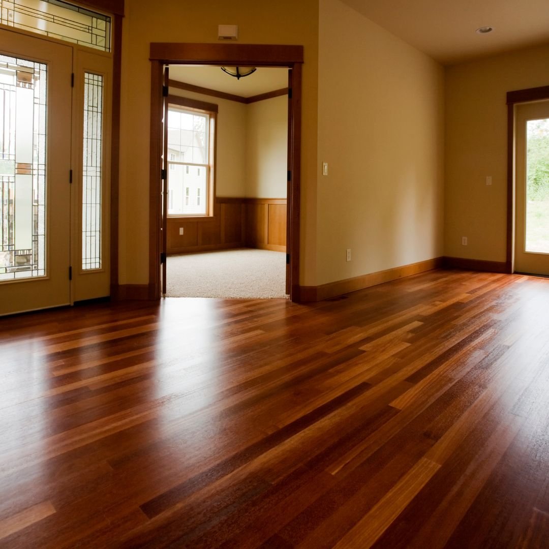 New warm hardwood flooring