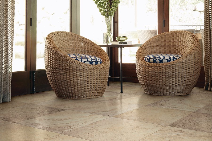 What is the difference between ceramic and porcelain flooring?