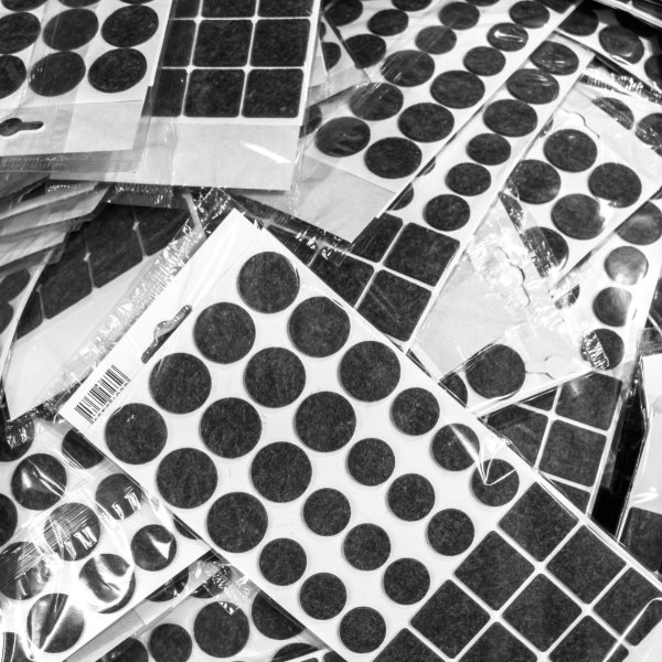 Stack of Furniture Pads