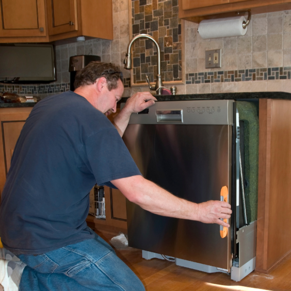 Kitchen appliance installation