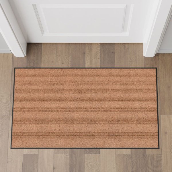Door Mat on a modern hardwood floor in a bright room